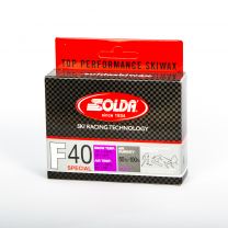Solda F40 SPECIAL Extra Fluor Glide Wax Violet -4...-14°C, 60g