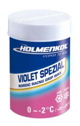 Holmenkol Grip wax Violet Spezial 0...-2°C, 45g