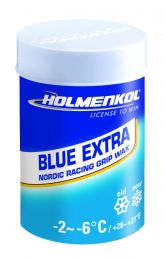 Holmenkol Grip wax Blue Extra -2...-6°C, 45g