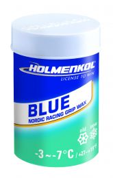 Holmenkol Grip wax Blue -3...-7°C, 45g