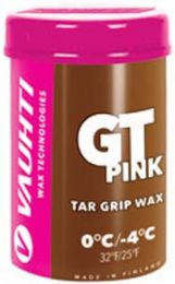 Vauhti GT Pink Tar Grip wax 0°...-4°C, 45g