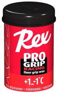 Rex 30 ProGrip Fluoro wax Red +1...-1°C, 45g