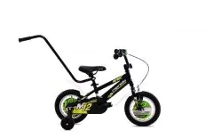 Детский велосипед Capriolo MUSTANG 12'', black/lime