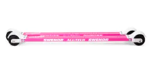 Swenor Alutech (wheel speed #2) rollerskis, pink